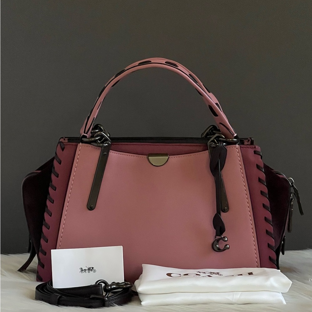 💰SOLD - 78146 - Coach Dreamer In Colorblock With Whipstitch - Picture 9 of 11